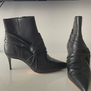 Schutz skinny heeled bootie